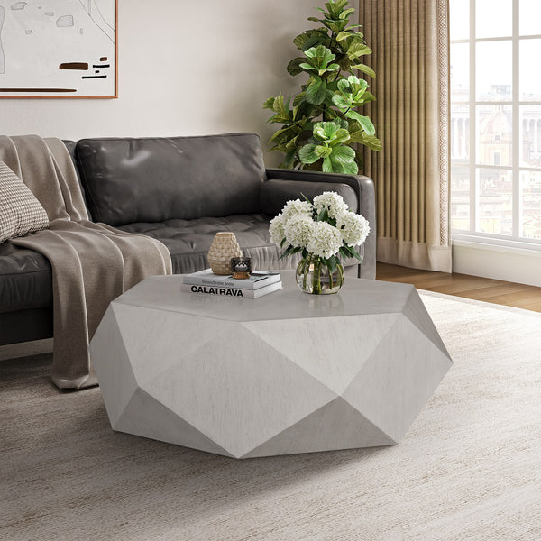 Hanniel Coffee Table - Antique White