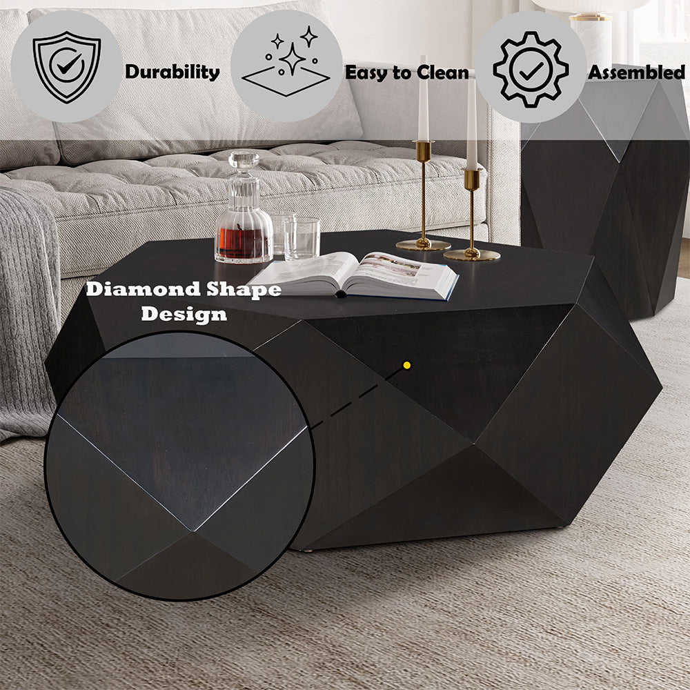 Hanniel Coffee Table - Black
