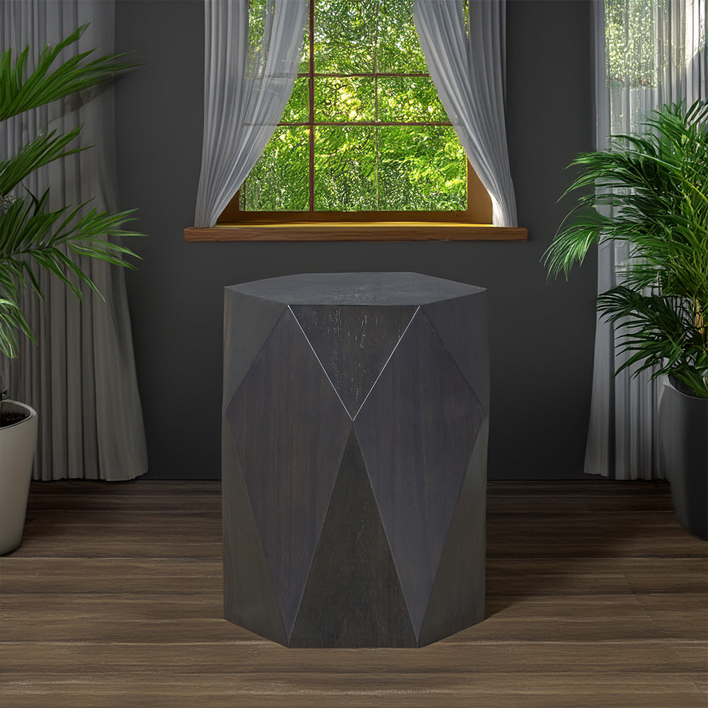 Hanniel END TABLE - Black