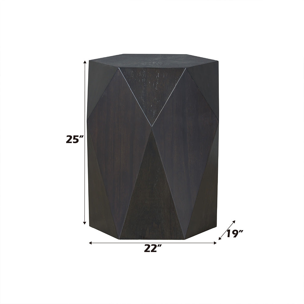 Hanniel END TABLE - Black