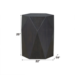 Hanniel END TABLE - Black