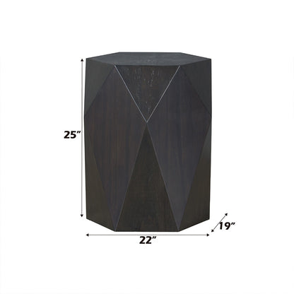 Hanniel END TABLE - Black