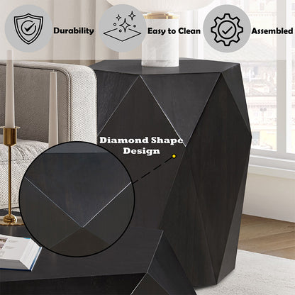 Hanniel END TABLE - Black