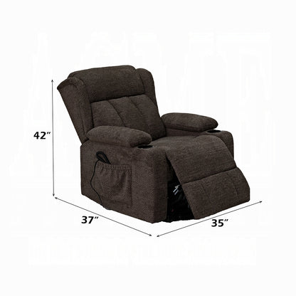 Lusio Power Motion Recliner w/Lift & Cup Holder