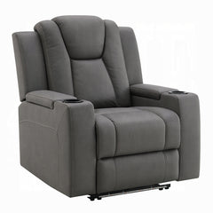 Leuco Power Motion Recliner w/Cup Holder, Control, LED & Power Headrest