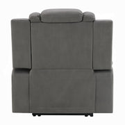 Leuco Power Motion Recliner w/Cup Holder, Control, LED & Power Headrest