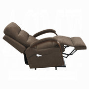 Kayla Power Recliner w/Lift & Heating & Massage - Chocolate Chenille
