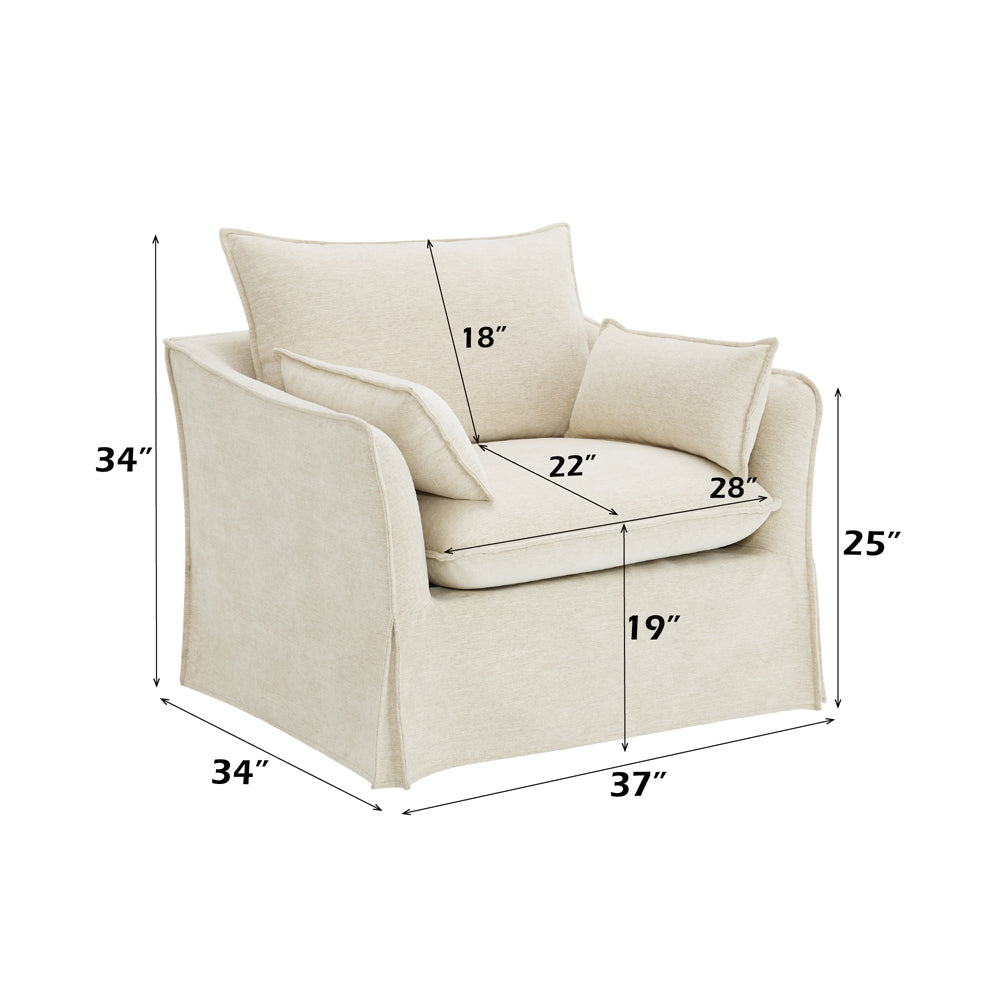 Shane Chair w/2 Pillows