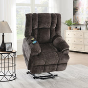 Sillón reclinable eléctrico Pacay con elevación, calefacción y masaje 