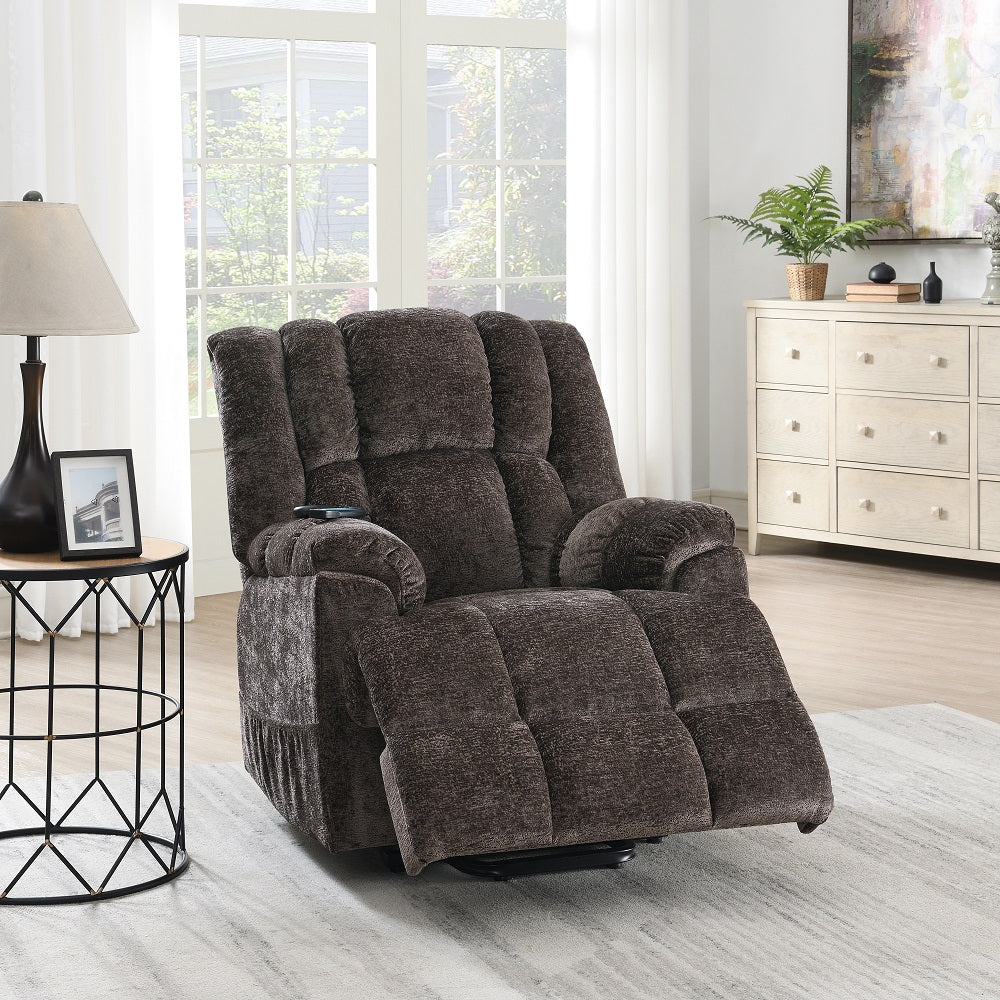 Sillón reclinable eléctrico Pacay con elevación, calefacción y masaje 