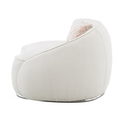 Sofá seccional Sahara Boucle con 3 almohadas
