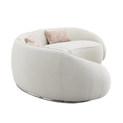 Sofá seccional Sahara Boucle con 3 almohadas