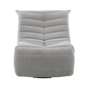 Sillón reclinable Talmon de chenilla de 32" de ancho con asiento giratorio