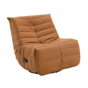 Sillón reclinable Talmon de chenilla de 32" de ancho con asiento giratorio