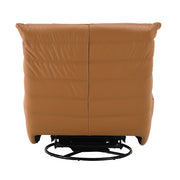Sillón reclinable Talmon de chenilla de 32" de ancho con asiento giratorio