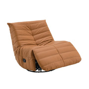 Sillón reclinable Talmon de chenilla de 32" de ancho con asiento giratorio