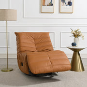 Talmon 32"W Chenille Glider Recliner with Swivel