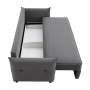 Sofá cama tapizado Irina de 87" de largo
