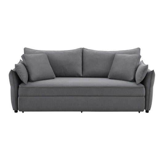 Irina 87"L Upholstered Sofa with Sleeper