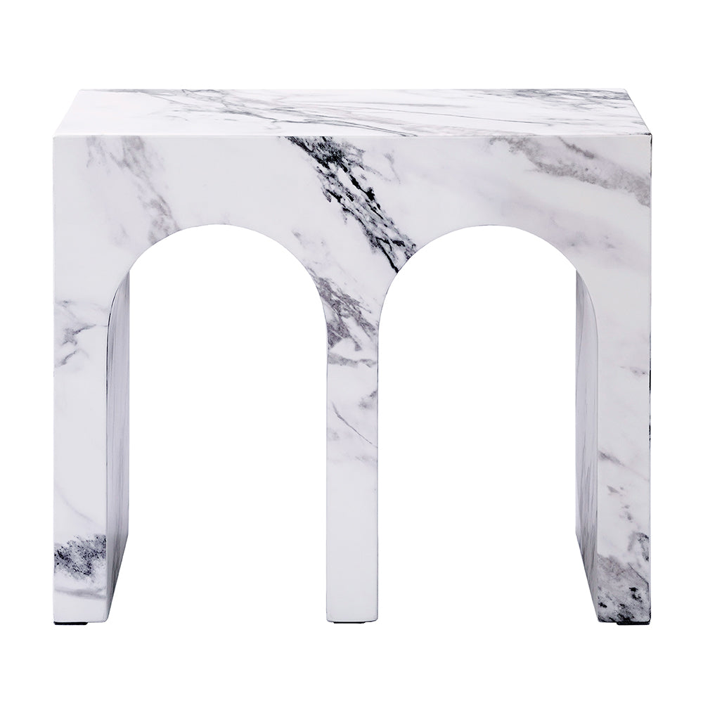 Mesa auxiliar rectangular Fritzy de 22" de largo