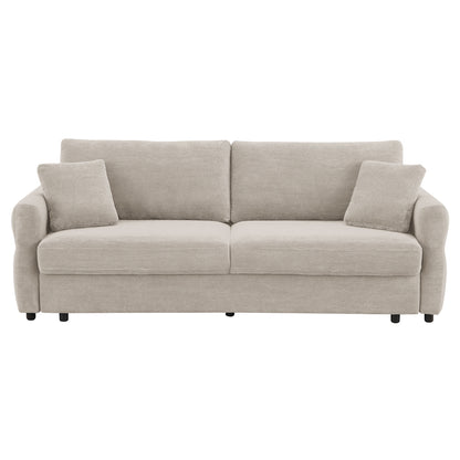 Haran 92"L Upholstered Sofa with Sleeper