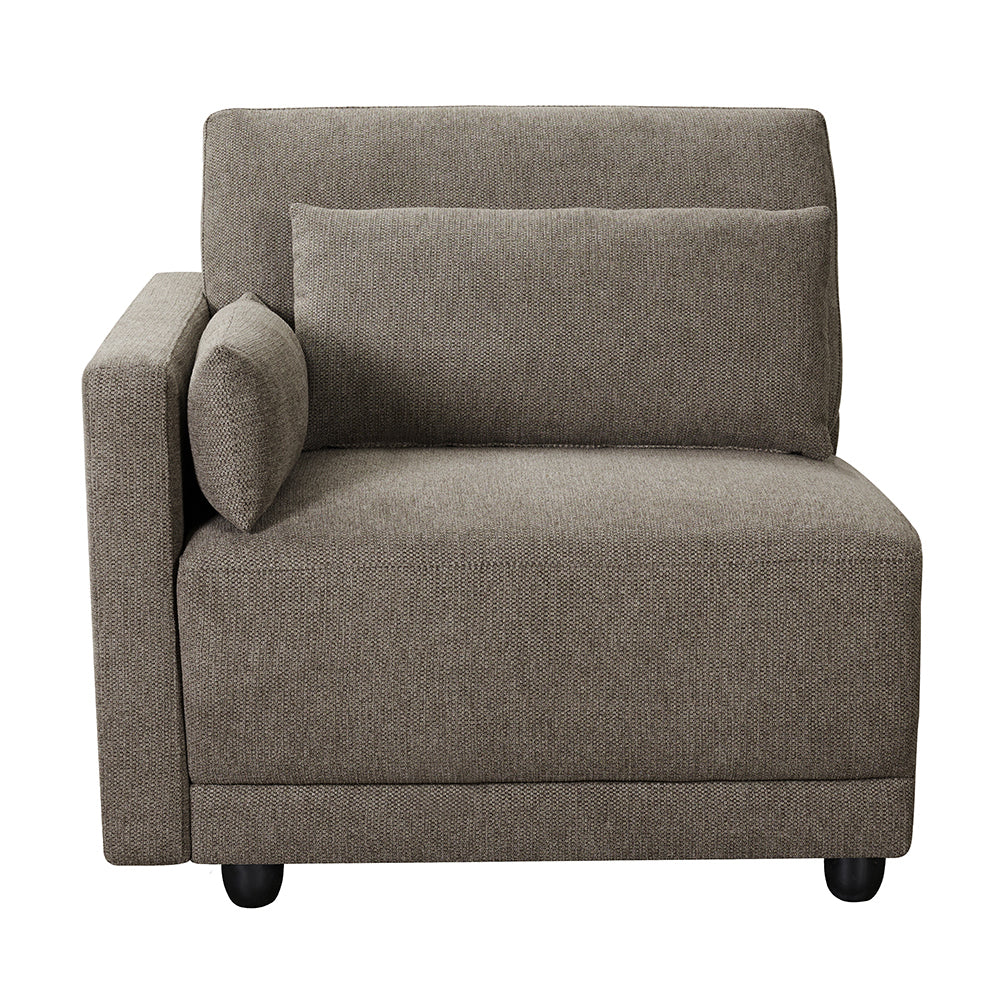 Reposabrazos modular tapizado Rylie - Silla LF