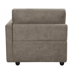 Reposabrazos modular tapizado Rylie - Silla RF con 2 almohadas
