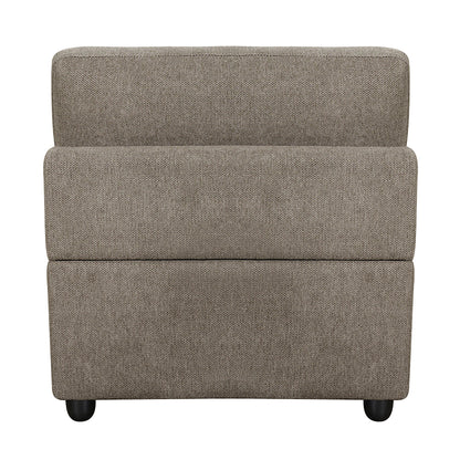 Rylie Upholstered Modular - Armless Chair with Pillow