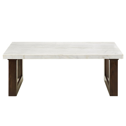 Edwyn Coffee Table w/Marble Top