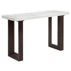 Edwyn Sofa Table w/Marble Top