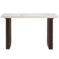 Edwyn Sofa Table w/Marble Top