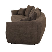 Sofá Bash de 145" de ancho con 7 almohadas