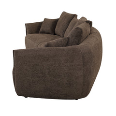 Sofá Bash de 145" de ancho con 7 almohadas