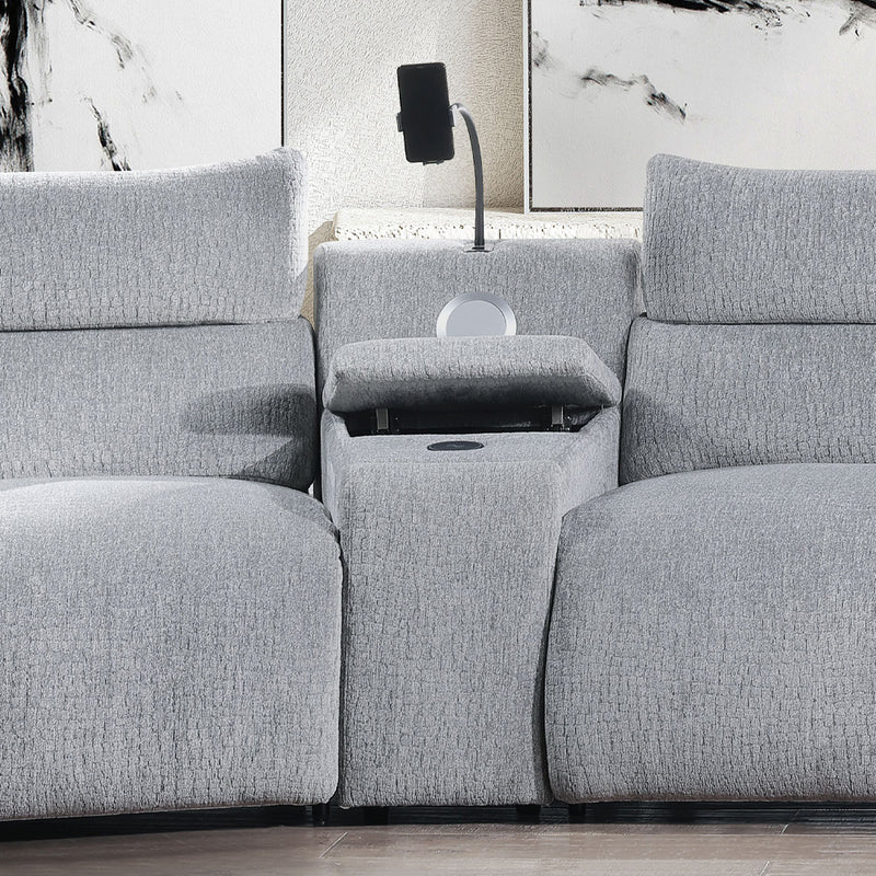 Fullar Modular Console w/Wireless Charger