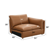 Brighton Modular - Right Facing Arm Chair