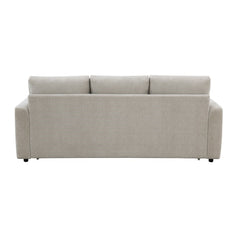 Sofá cama tapizado Leira de 89" de largo