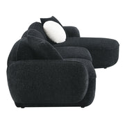 Lucifer Sectional Sofa w/3 Pillows