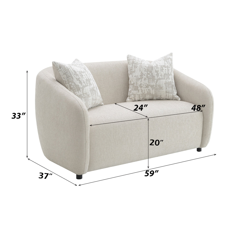 Etienne Loveseat w/2 Pillows