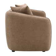 Keith Sofa w/3 Pillows - Brown Chenille