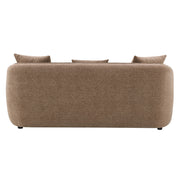 Keith Sofa w/3 Pillows - Brown Chenille