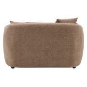 Keith Loveseat w/2 Pillows - Brown Chenille