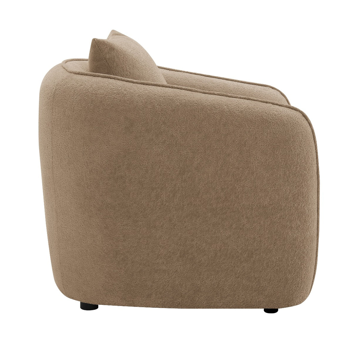 Keith Chair w/Pillow - Brown Chenille