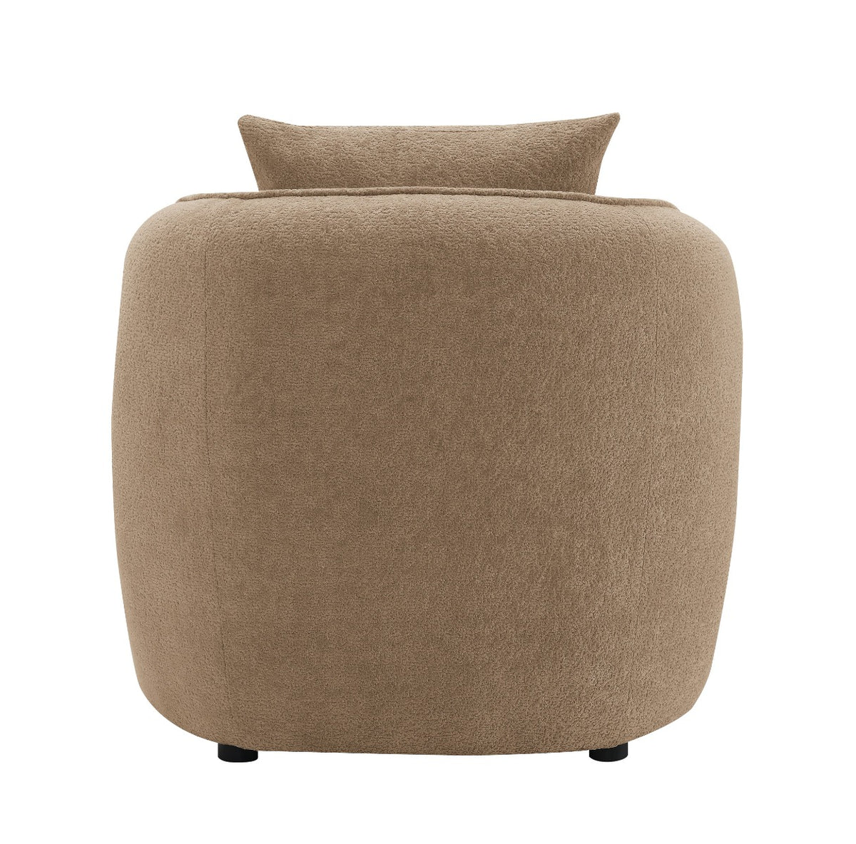 Keith Chair w/Pillow - Brown Chenille