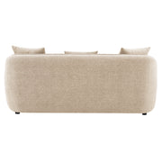 Keith Sofa w/3 Pillows - Beige Chenille
