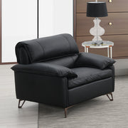 Silla tapizada Eilene de 43" de largo