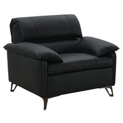 Silla tapizada Eilene de 43" de largo