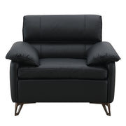 Silla tapizada Eilene de 43" de largo
