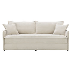 Sofá cama Elisea de 81" de largo con reposabrazos