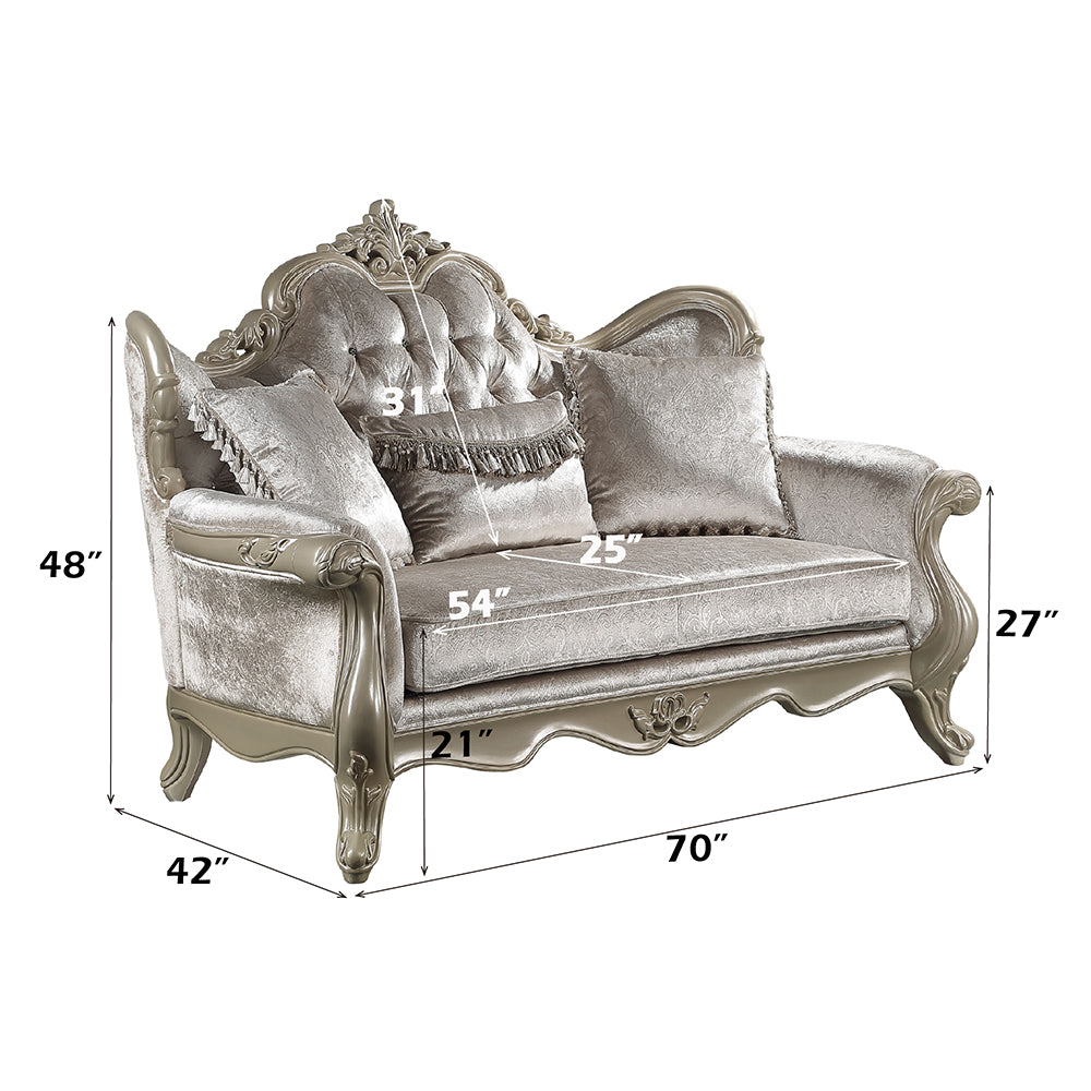 Libertee Loveseat w/3 Pillows
