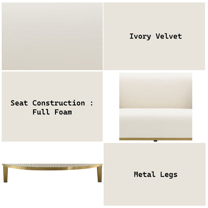 Martina Loveseat w/2 Pillows